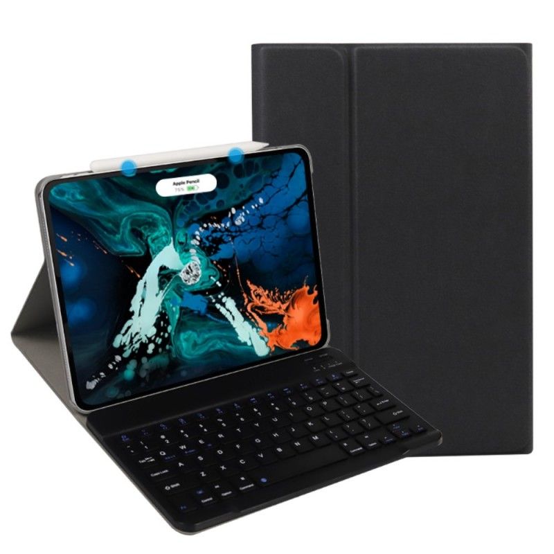 Étui Housse iPad Pro 11" (2018) Avec Clavier Détachable Bluetooth Premium