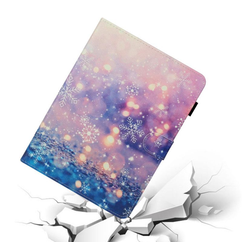 Housse iPad Pro 11" (2020) / Pro 11" (2018) Flocons De Neige