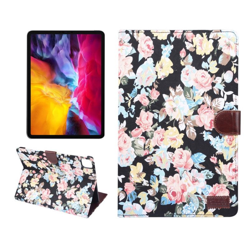 Housse iPad Pro 11" (2020) / Pro 11" (2018) Motif Fleuri