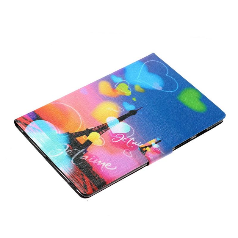 Housse iPad Pro 11" (2020) / Pro 11" (2018) Tour Eiffel Multicolore