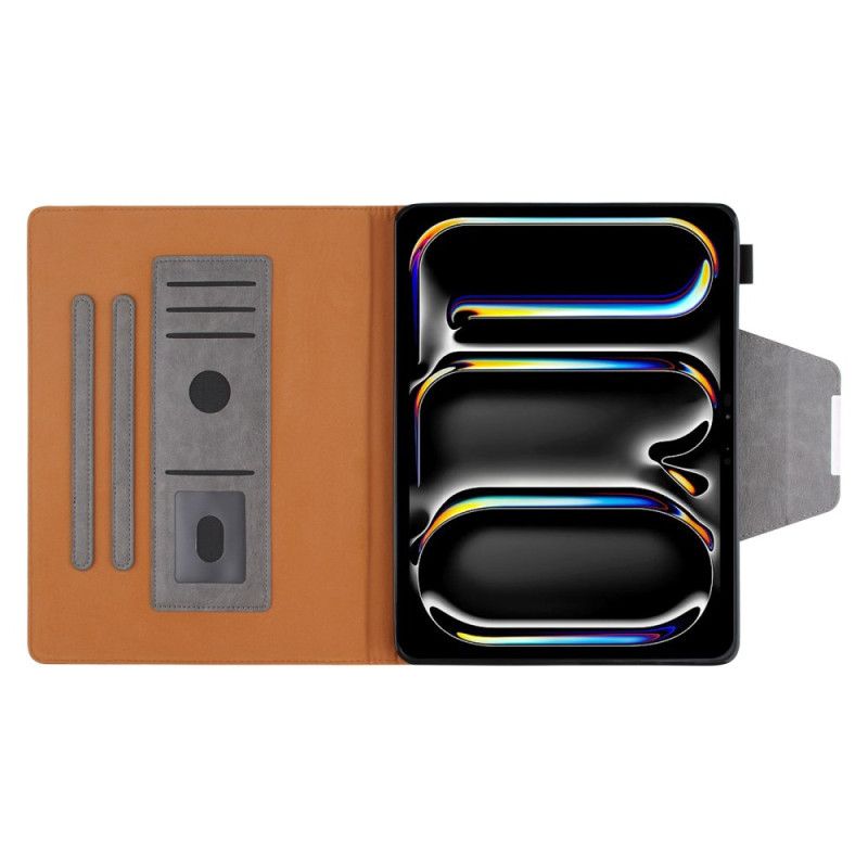 Housse iPad Pro 13 (2025) / 13 (2024) Fonction Support et Réveil / Veille Automatique