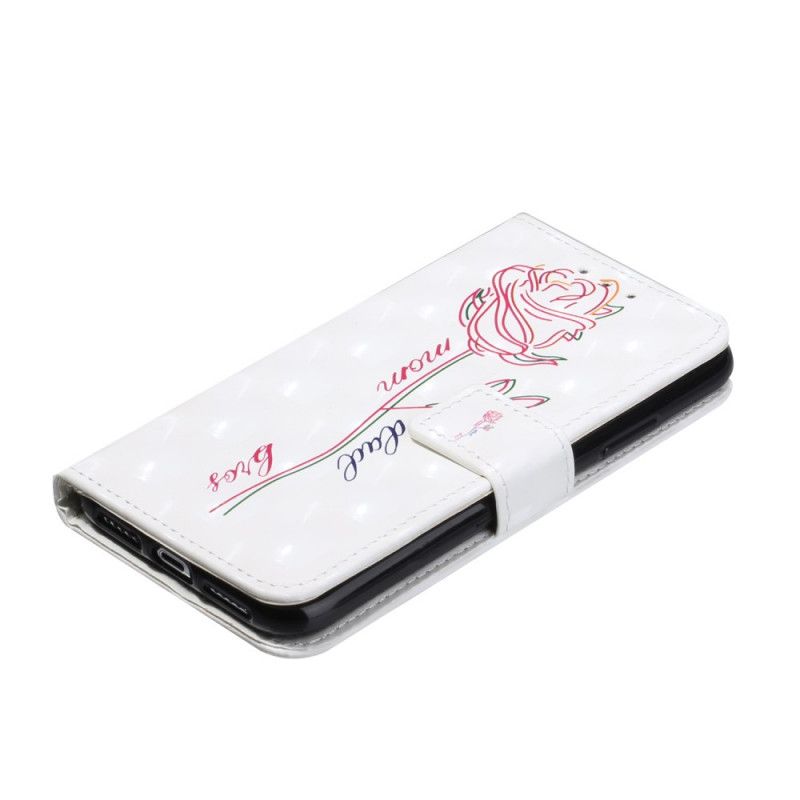 Housse iPhone 11 À Lanière Ajustable Fleur