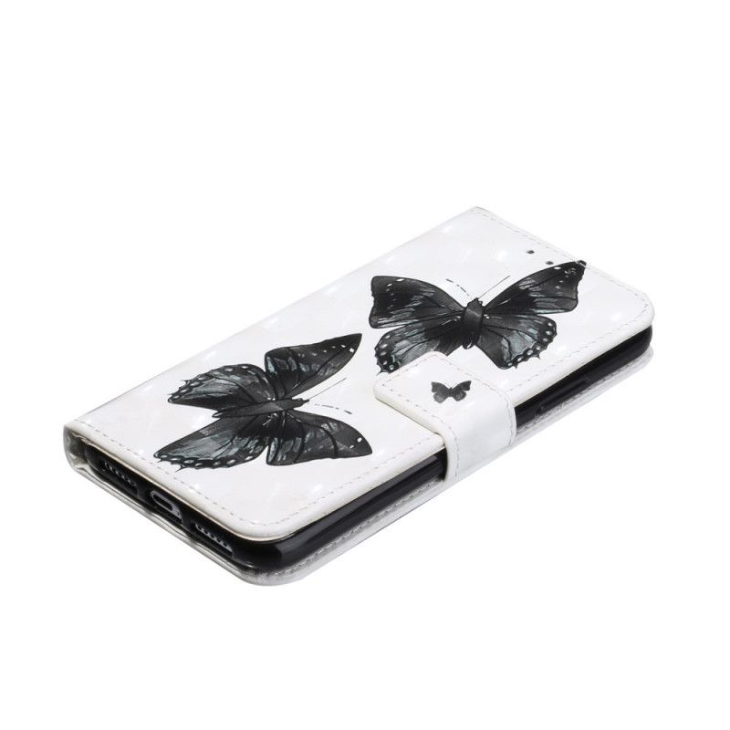Housse iPhone 11 À Lanière Ajustable Papillons