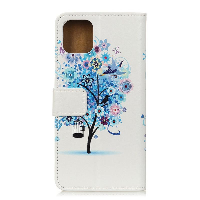 Housse iPhone 11 Arbre Fleuri