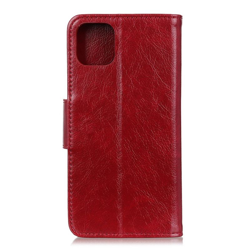 Housse iPhone 11 Cuir Nappa Fendu