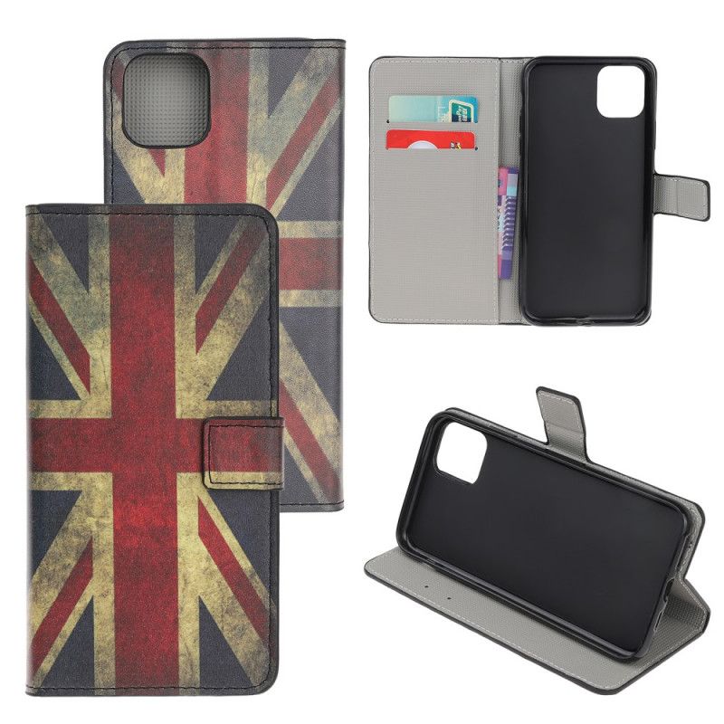 Étui Housse iPhone 11 Drapeau Angleterre