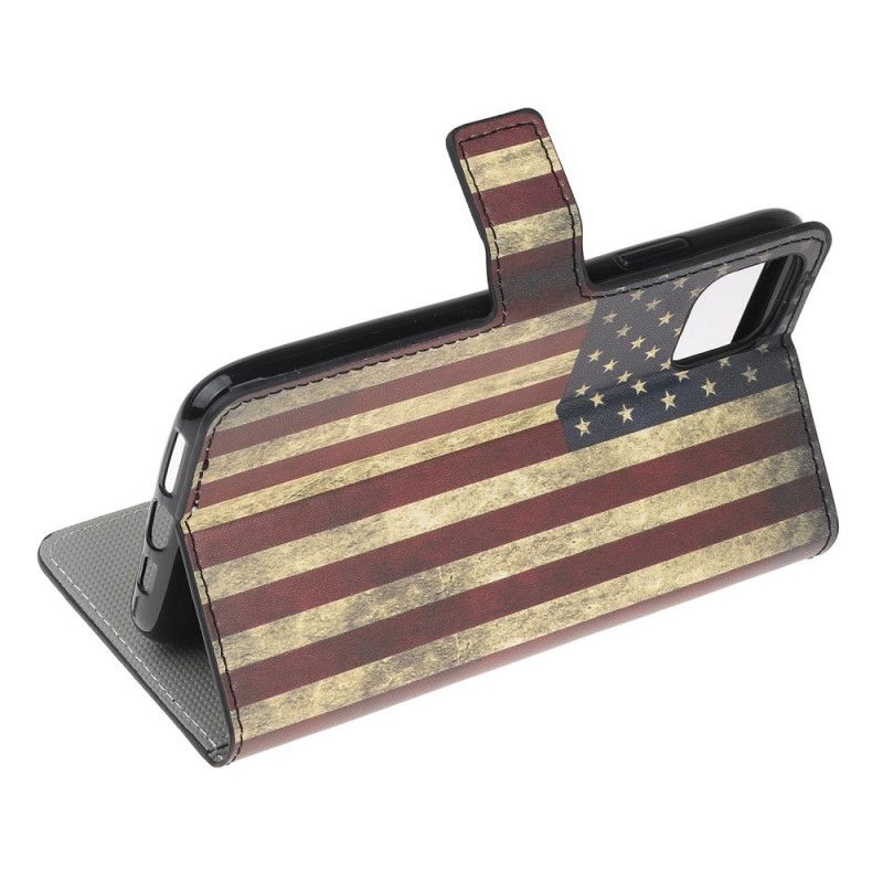 Étui Housse iPhone 11 Drapeau Usa