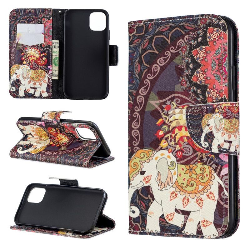 Housse iPhone 11 Éléphant Indien