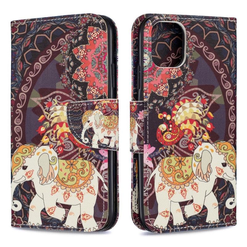 Housse iPhone 11 Éléphant Indien