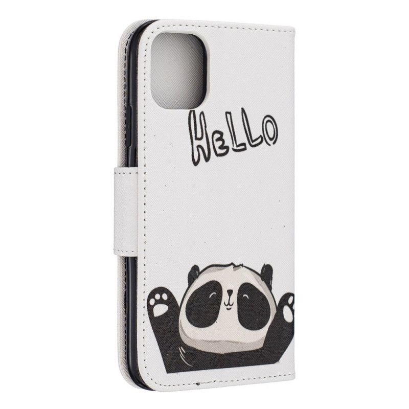 Housse iPhone 11 Hello Panda