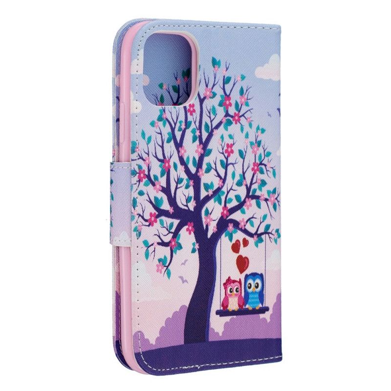 Housse iPhone 11 Hiboux Sur La Balancoire