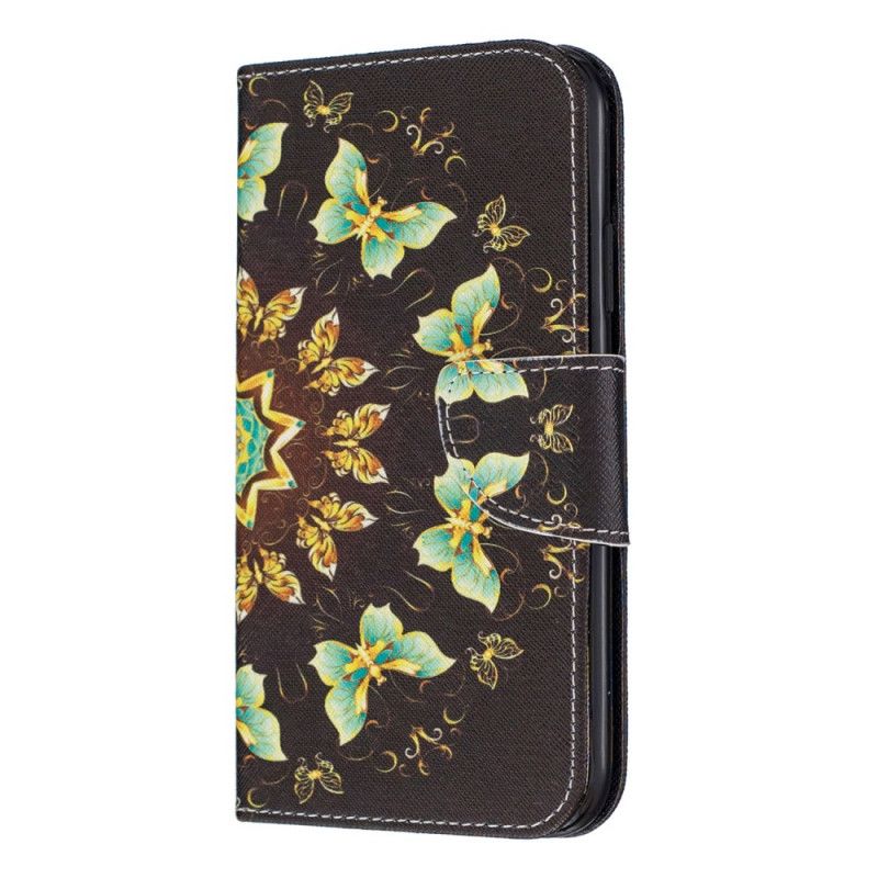 Housse iPhone 11 Mandala Papillons