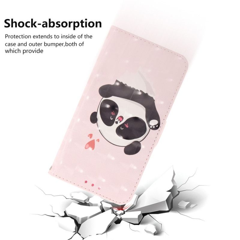 Housse iPhone 11 Panda Love À Lanière