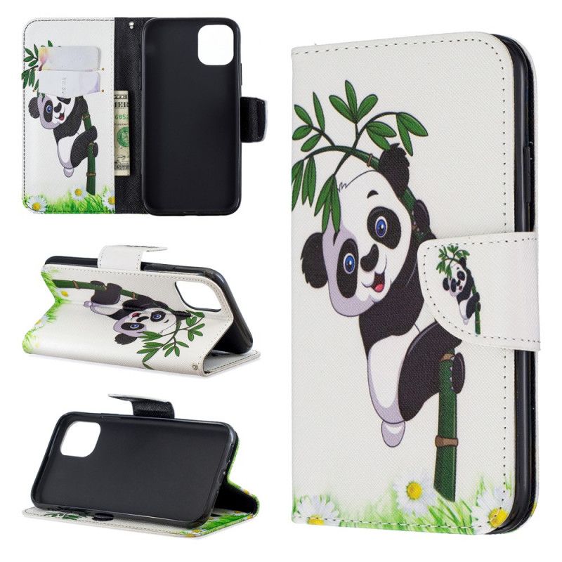 Housse iPhone 11 Panda Sur Le Bambou