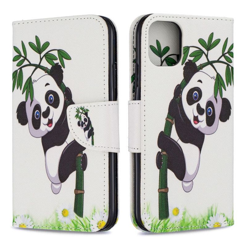Housse iPhone 11 Panda Sur Le Bambou