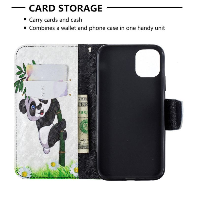 Housse iPhone 11 Panda Sur Le Bambou