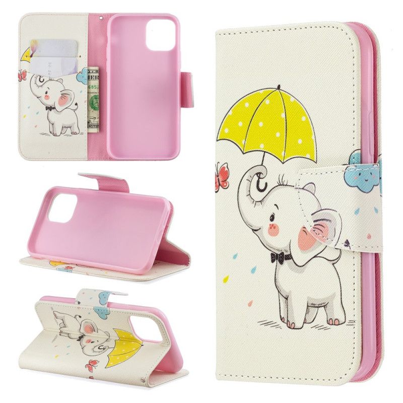 Housse iPhone 11 Pro Bébé Éléphant