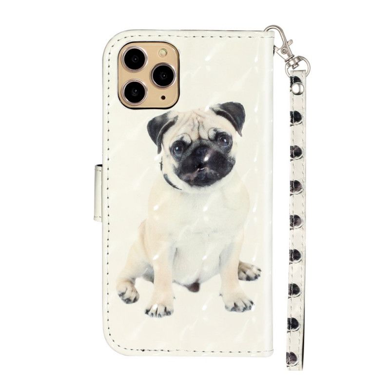 Housse iPhone 11 Pro Chien Light Spots À Lanière