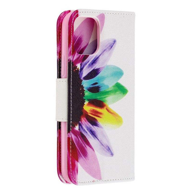 Housse iPhone 11 Pro Fleur Aquarelle