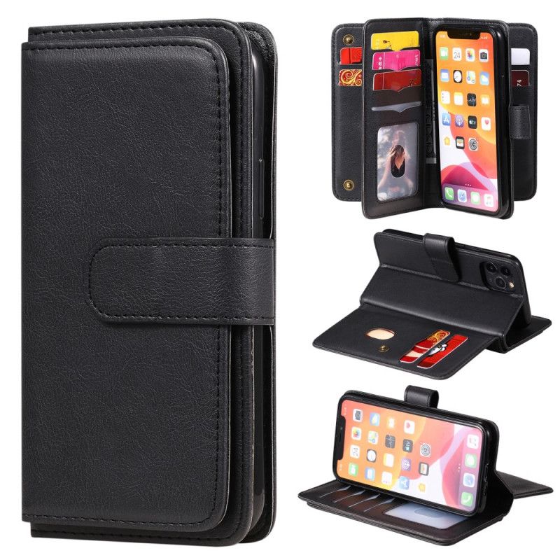 Housse iPhone 11 Pro Multi-fonctions 10 Porte-cartes