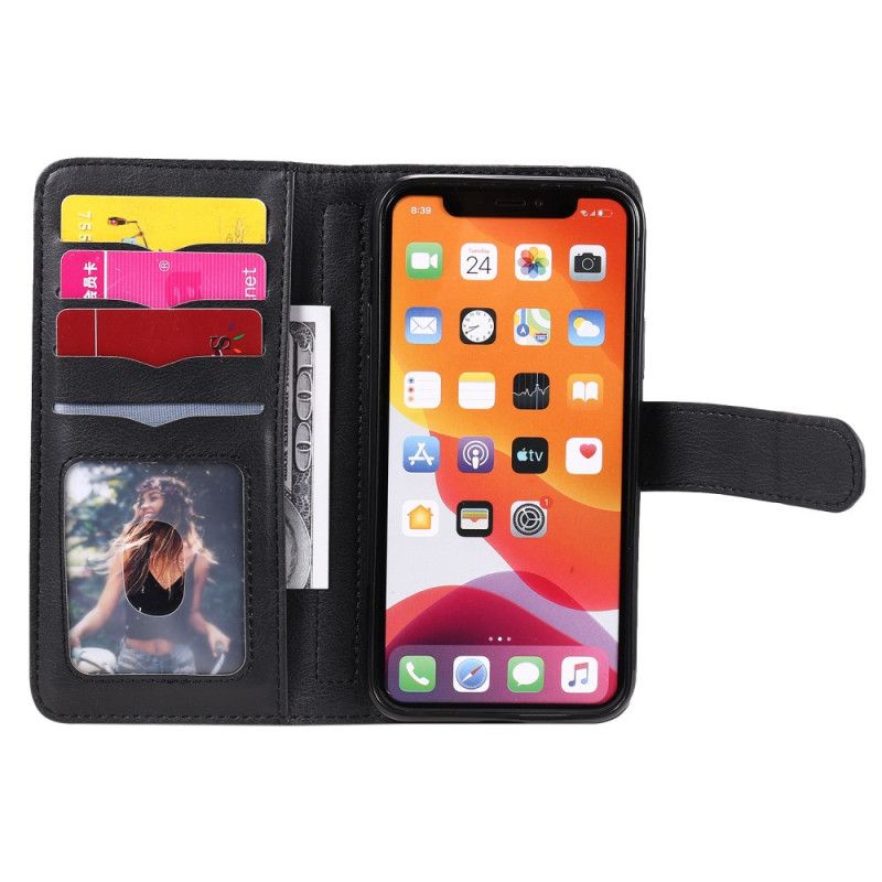 Housse iPhone 11 Pro Multi-fonctions 10 Porte-cartes