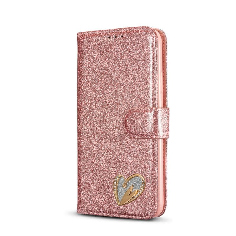 Housse iPhone 11 Pro Paillettes Coeur