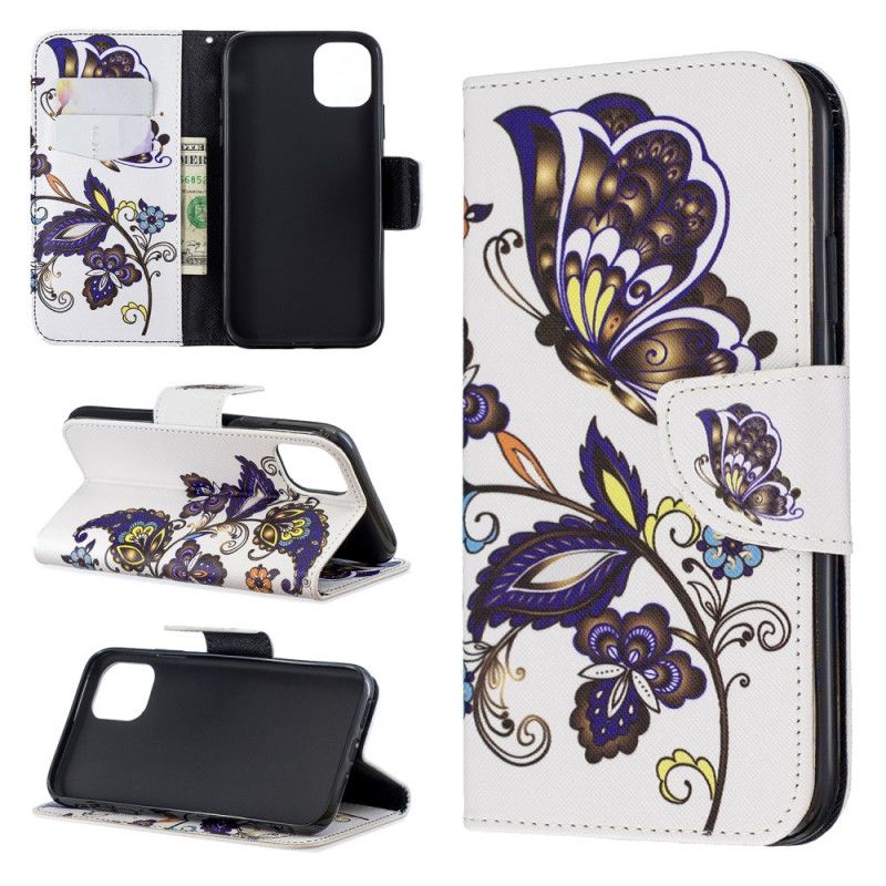 Housse iPhone 11 Tatoo Papillons