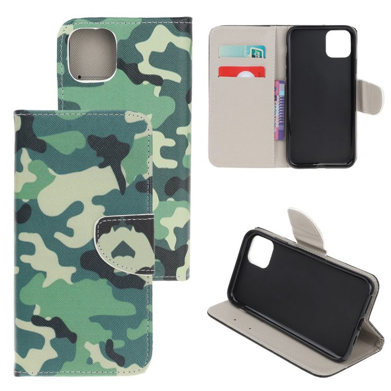 Housse iPhone 12 Mini Camouflage Militaire