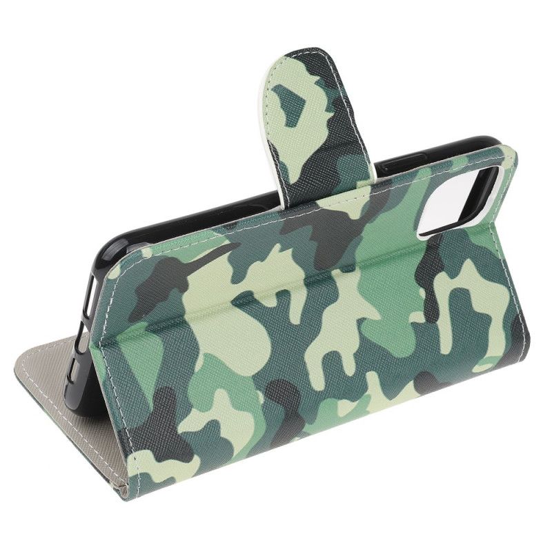 Housse iPhone 12 Mini Camouflage Militaire