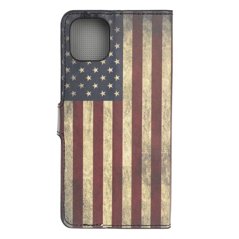 Housse iPhone 12 Mini Drapeau Usa