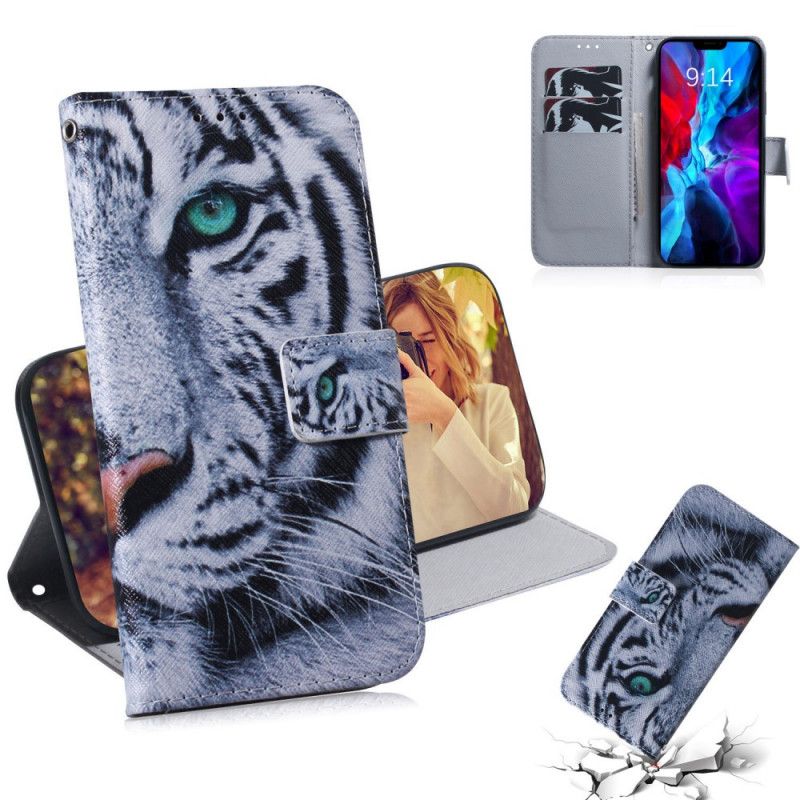 Housse iPhone 12 Mini Face De Tigre