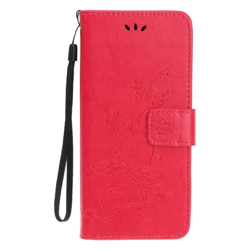 Housse iPhone 12 Mini Florale À Lanière