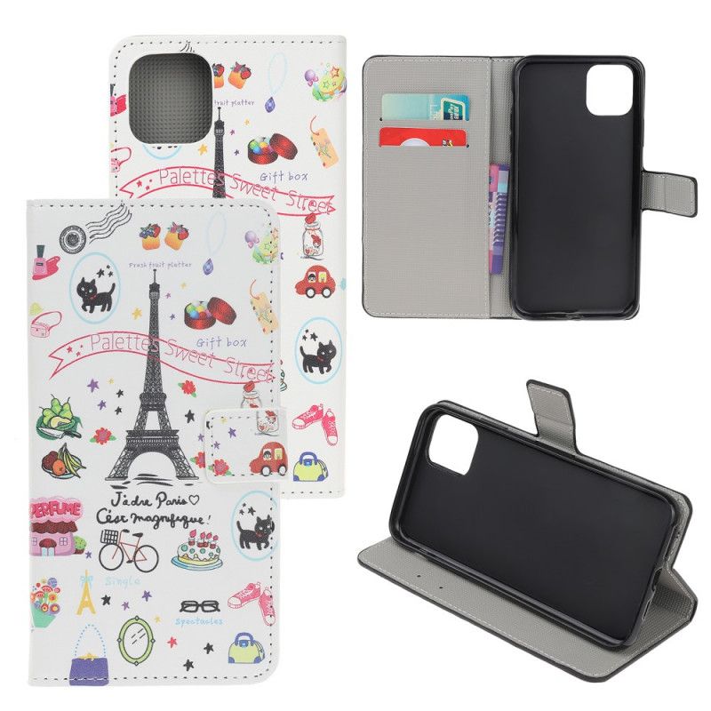 Housse iPhone 12 Mini J'adore Paris