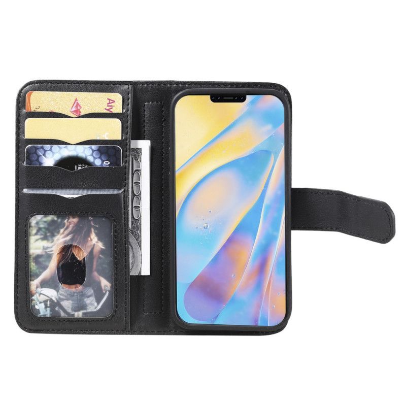 Housse iPhone 12 Mini Multi-fonctions 10 Porte-cartes