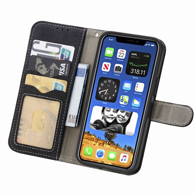 Housse iPhone 12 Mini Porte-cartes Rotatif