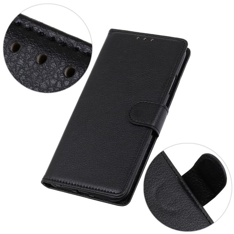 Housse iPhone 12 Mini Simili Cuir Litchi