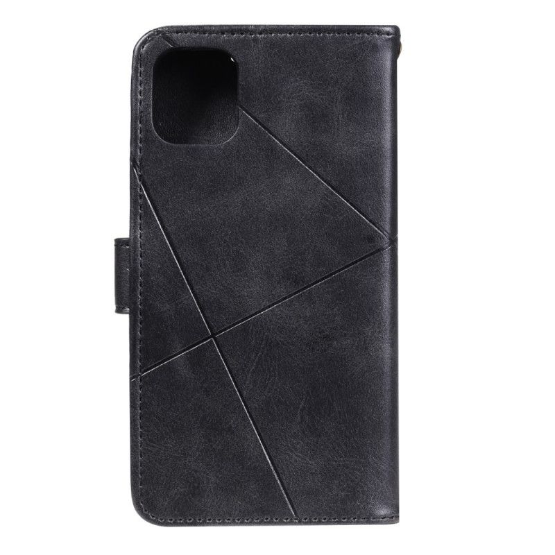 Housse iPhone 12 Mini Simili Cuir Losanges