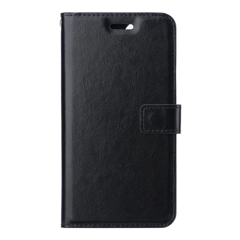 Housse iPhone 12 Mini Simili Cuir Vintage Glacé