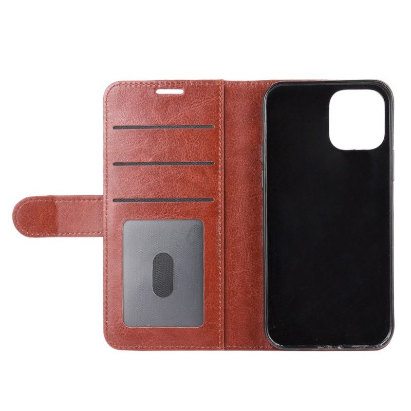 Housse iPhone 12 Mini Style Cuir