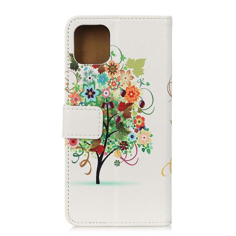 Housse iPhone 12 / 12 Pro Arbre Fleuri