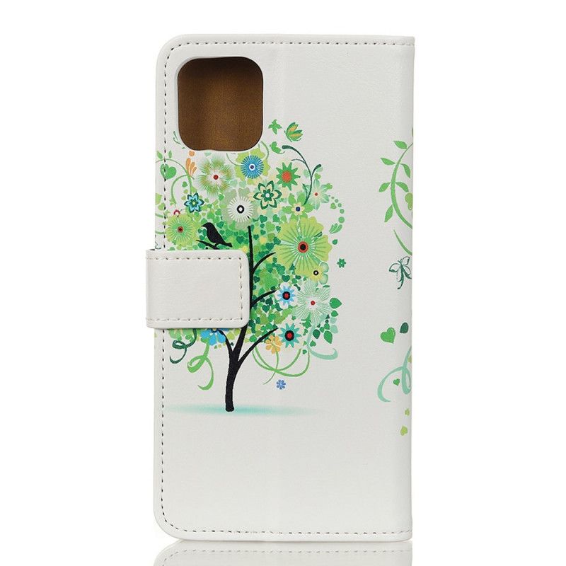 Housse iPhone 12 / 12 Pro Arbre Fleuri