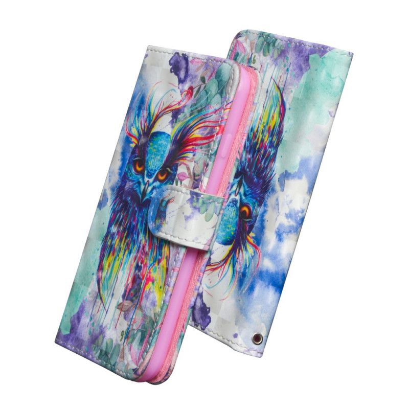 Housse iPhone 12 / 12 Pro Light Spot Oiseau Aquarelle