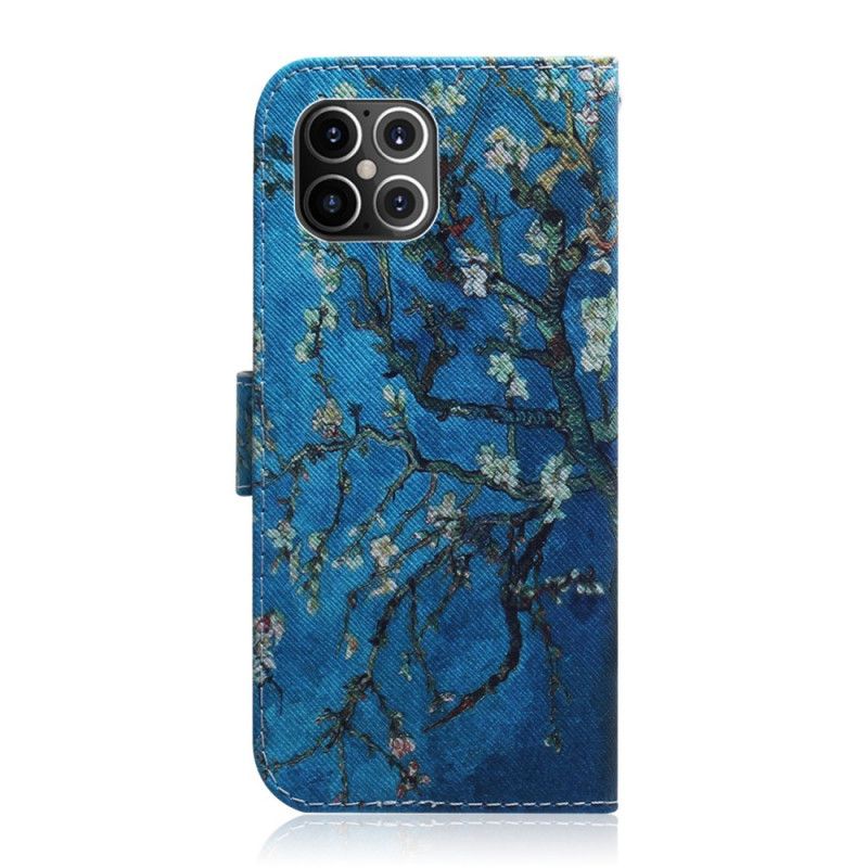 Étui Housse iPhone 12 Pro Max Branche D'arbre Fleuri