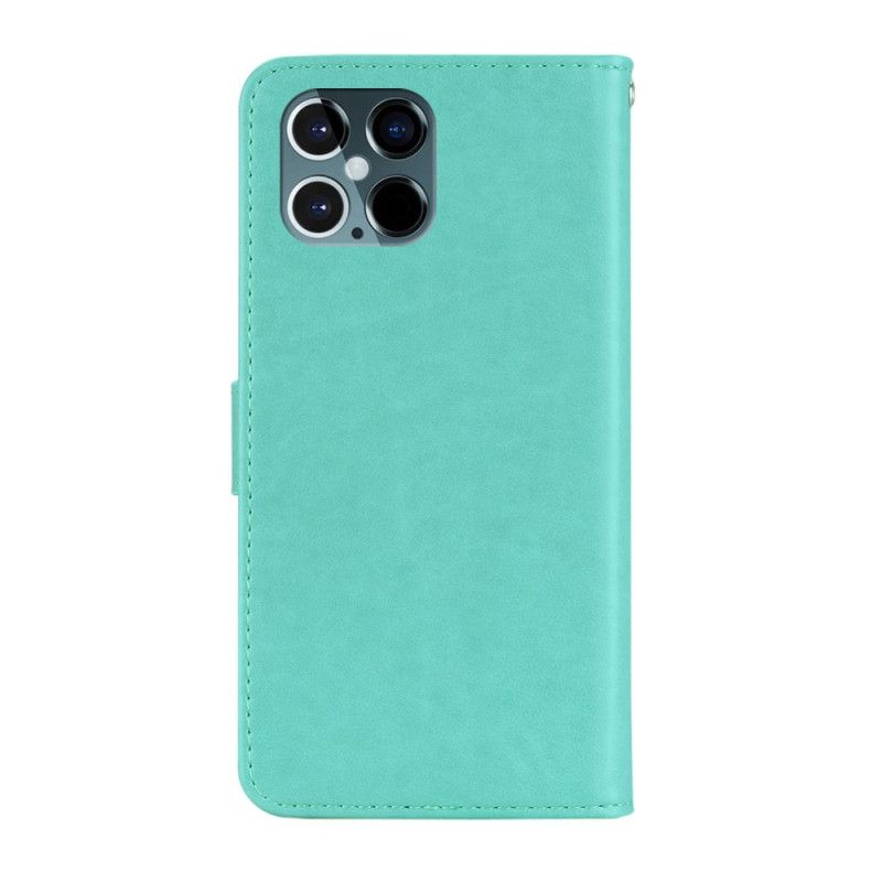 Housse iPhone 12 Pro Max Hibou Mandala Et Lanière