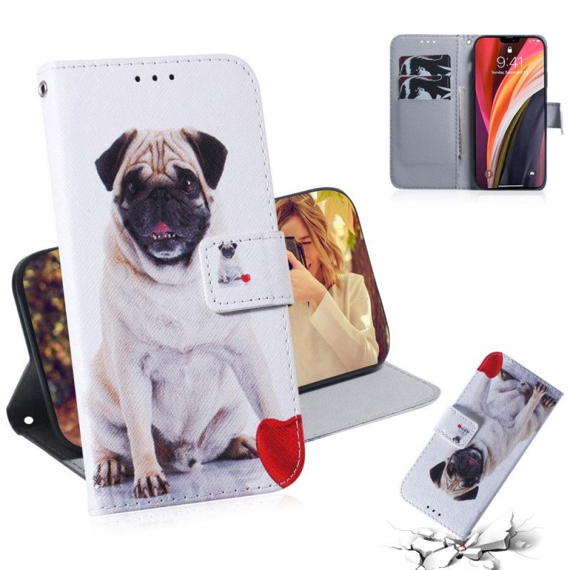 Housse iPhone 12 Pro Max Pug Dog