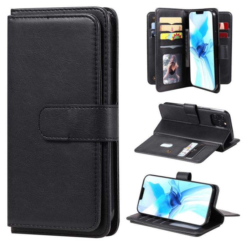 Housse iPhone 12 / 12 Pro Multi-fonctions 10 Porte-cartes