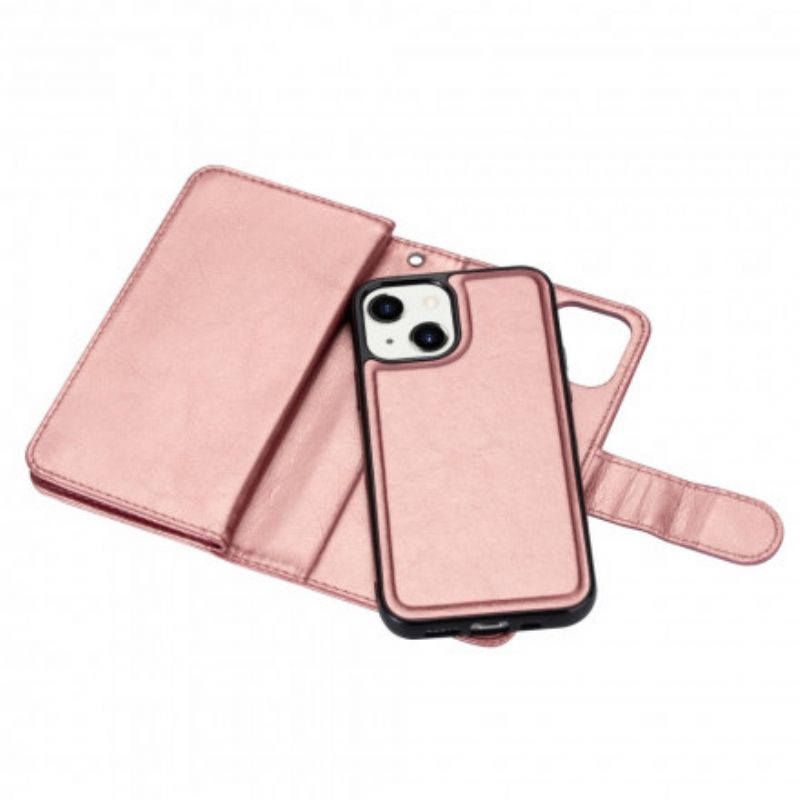 Housse iPhone 13 Coque Détachable 9 Porte-cartes