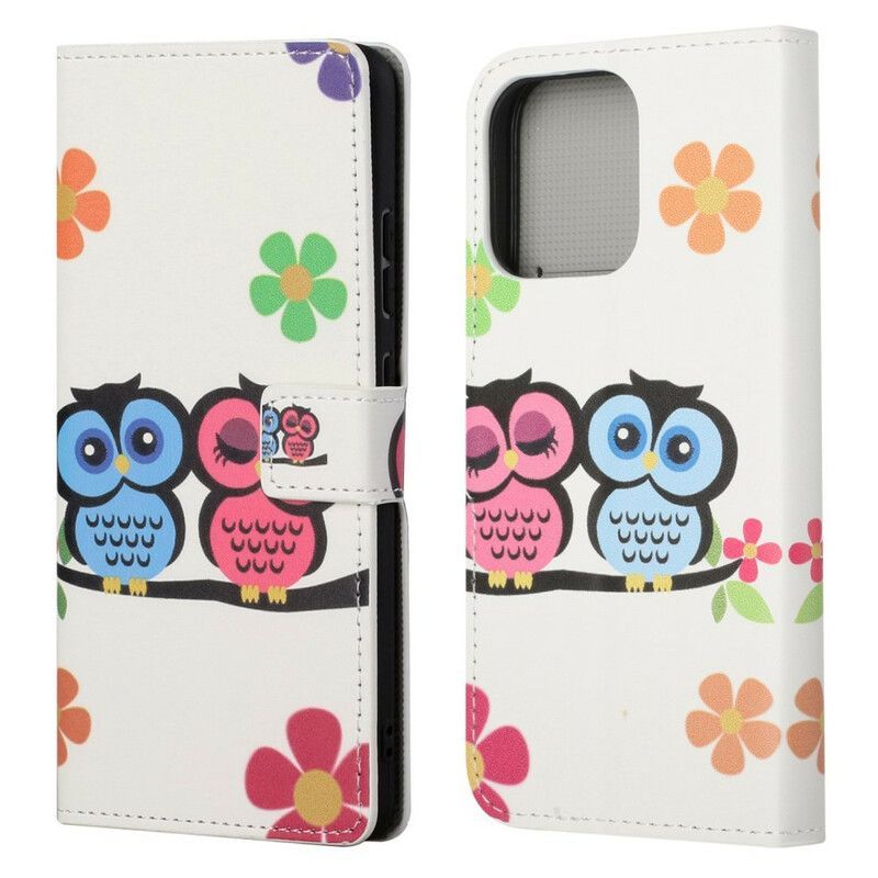 Housse iPhone 13 Couple De Hiboux