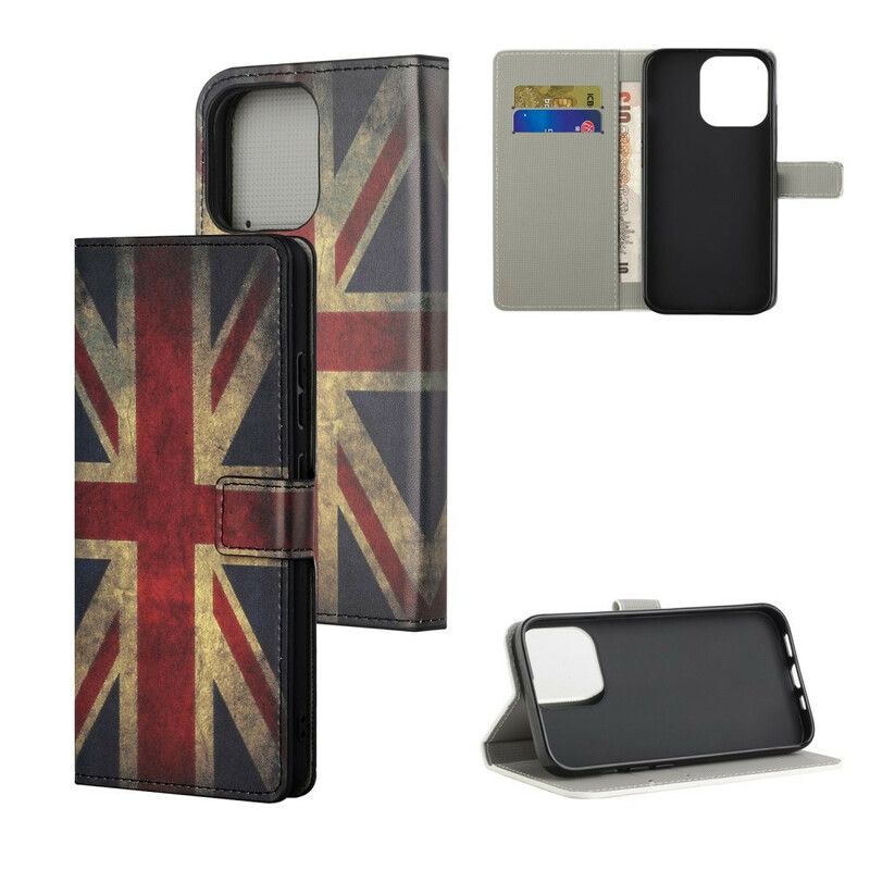 Housse iPhone 13 Drapeau Angleterre