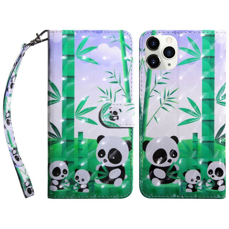 Housse iPhone 13 Light Spot Pandas